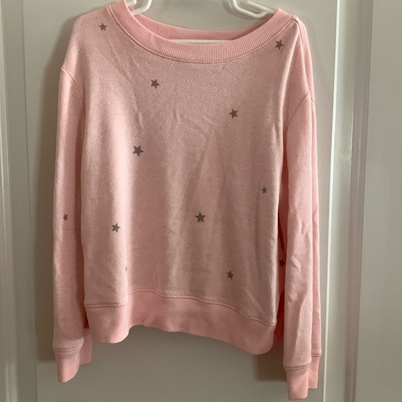 Splendid Other - Splendid Light Pink Star Top